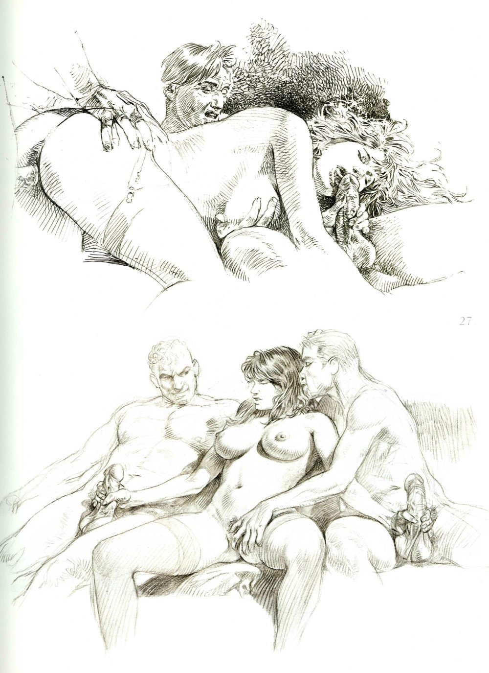 Pornographic graphics