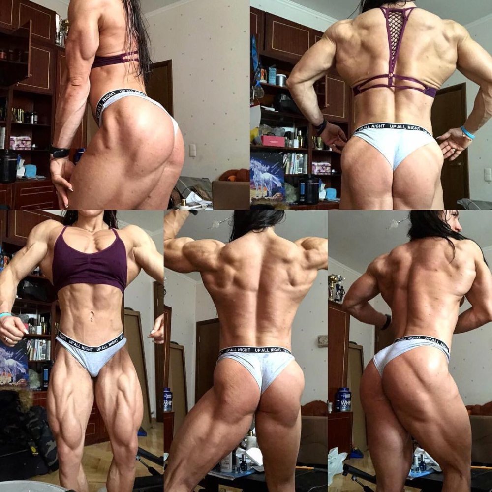 Valentina Mishina's back