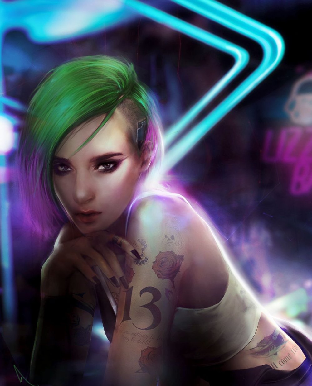 Cyberpank 2077 Judy Alvarez