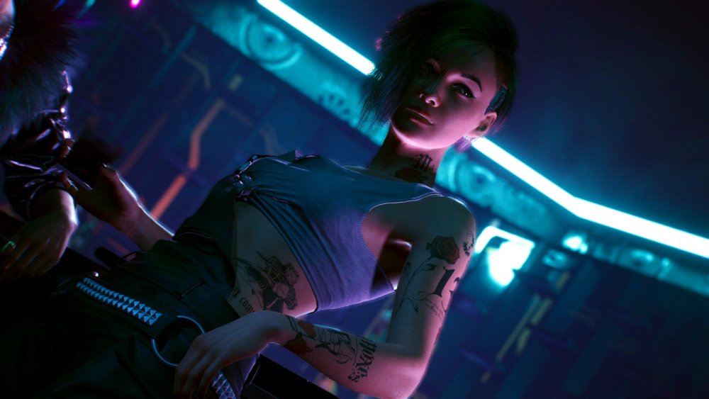 Judy Alvarez Cyberpank drawing