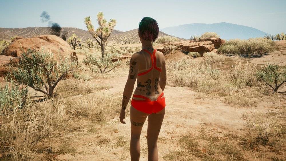 Tattoo Cyberpank 2077 Alvarez Judy Alvarez