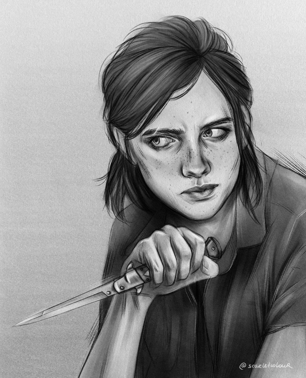 Ellie Williams The Last of US 2 Arts
