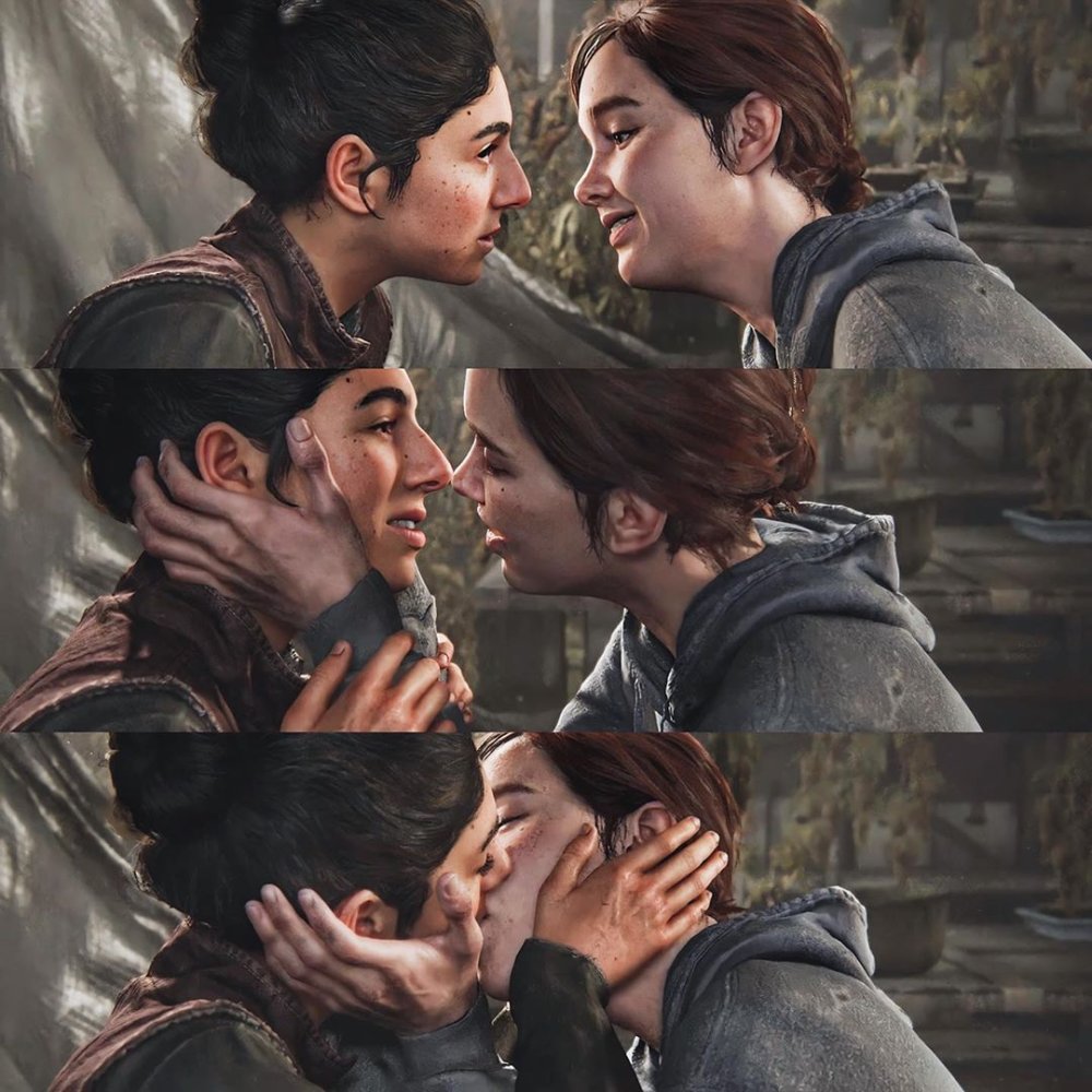 The Last of Us 2 Kiss