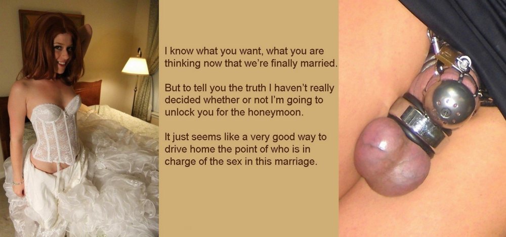 Femdom male belt of fidelity