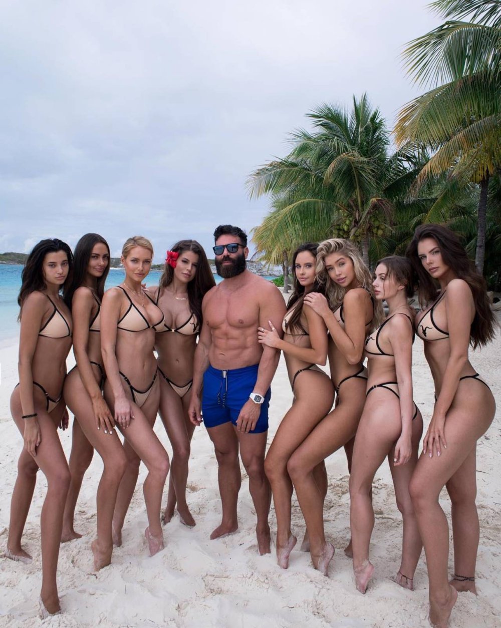 Dan Bilserian with girls 18