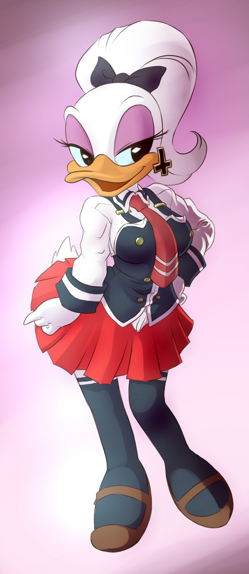 Della Donald and Daisy Duck