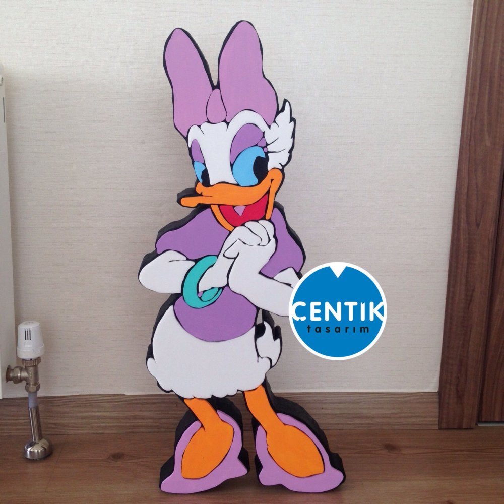 Furry Daisy Duck
