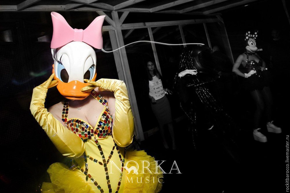 Donald duck without pants