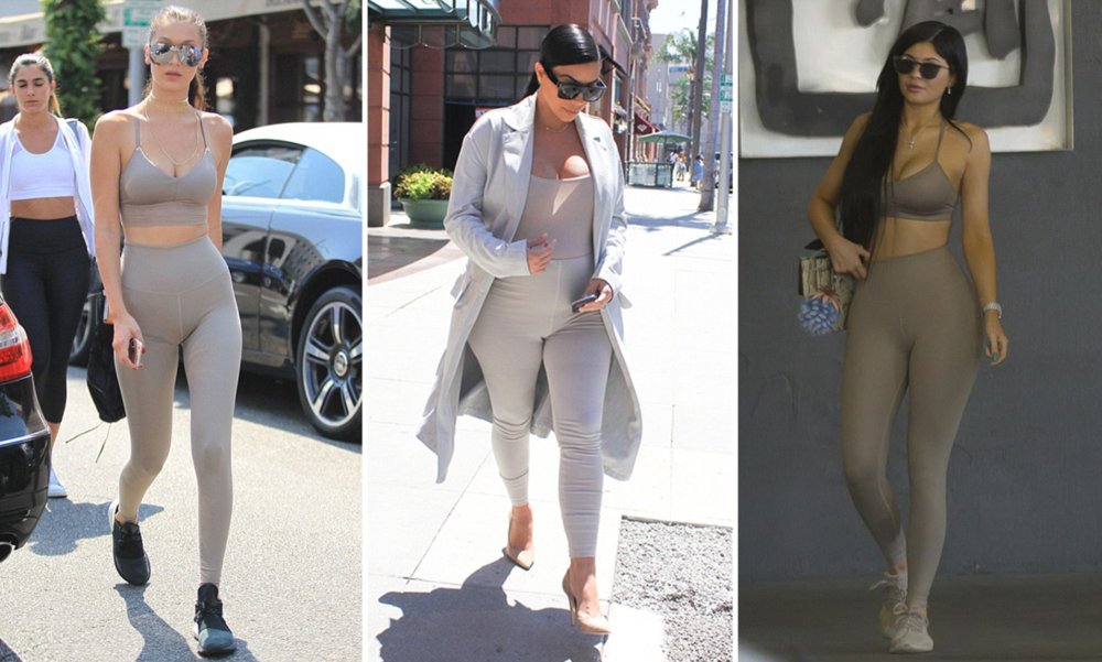 Bella Hadid and Kim Kardashian