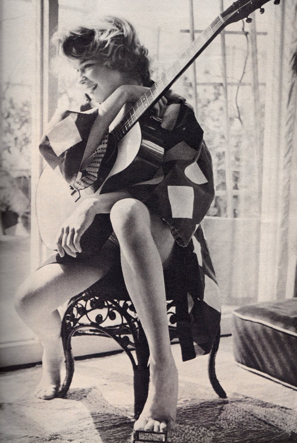 Ann Francis in Lingerie