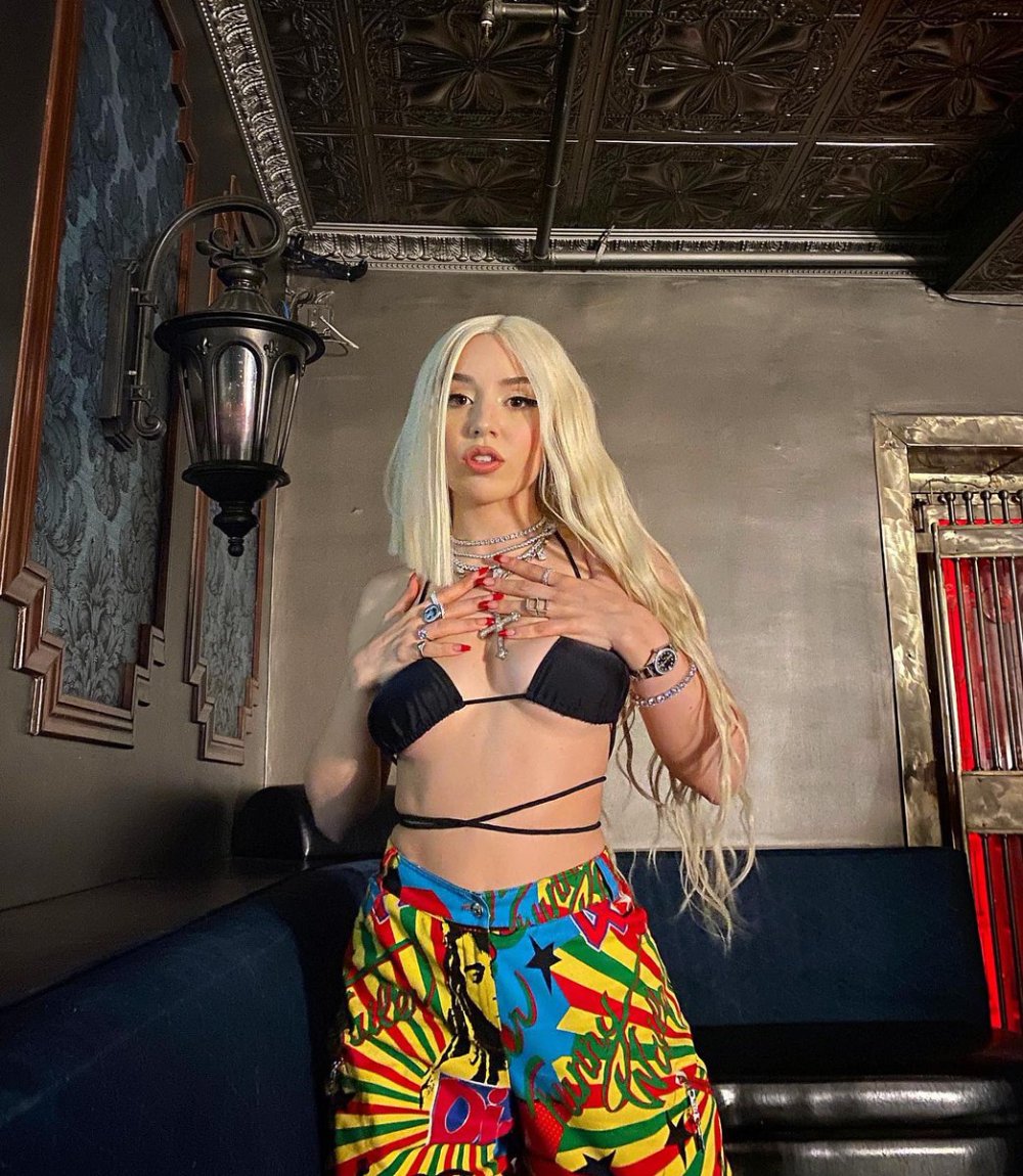 Ava Max in a swimsuit