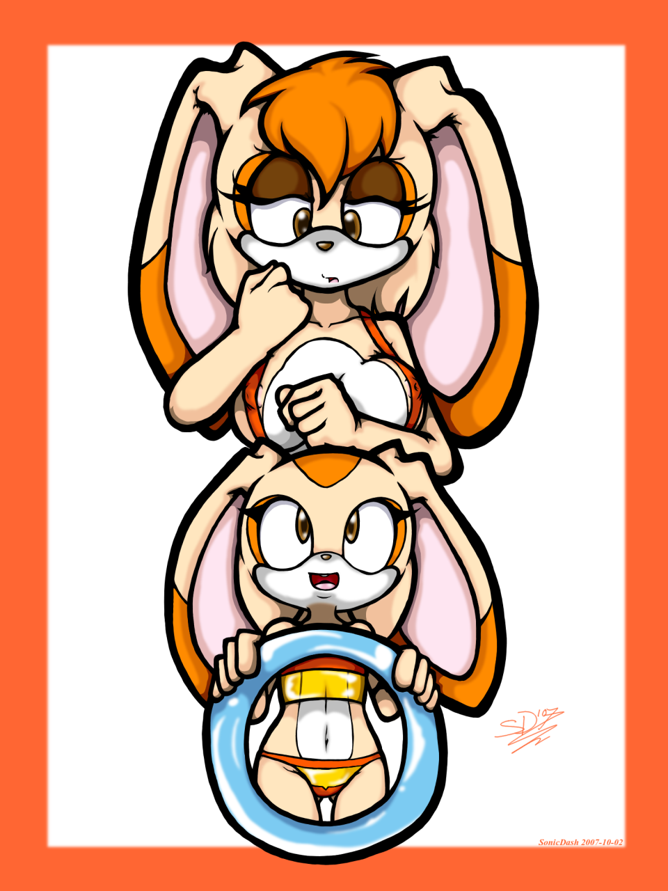 Cream and Vanilla The Rabbit