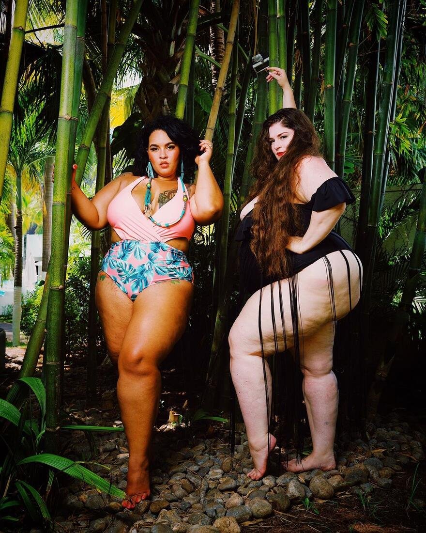 Stefani Viada Plus-Size Model