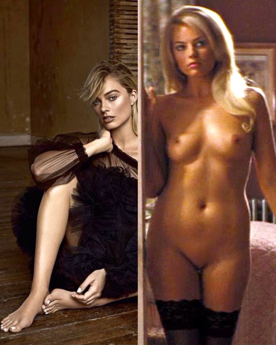 Margot Robbie Naked in the film