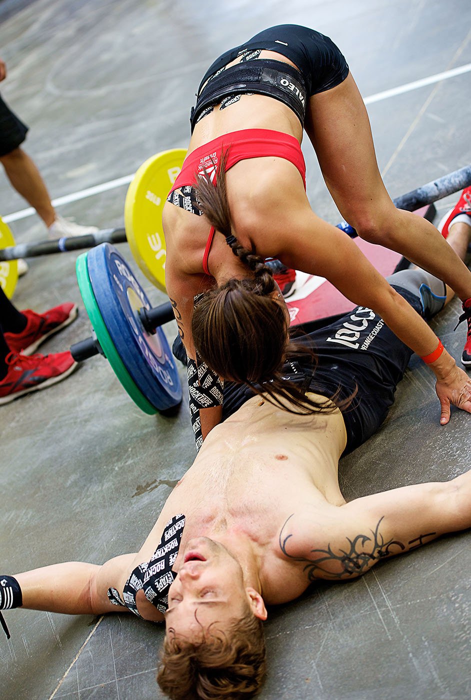 Naked women athletes