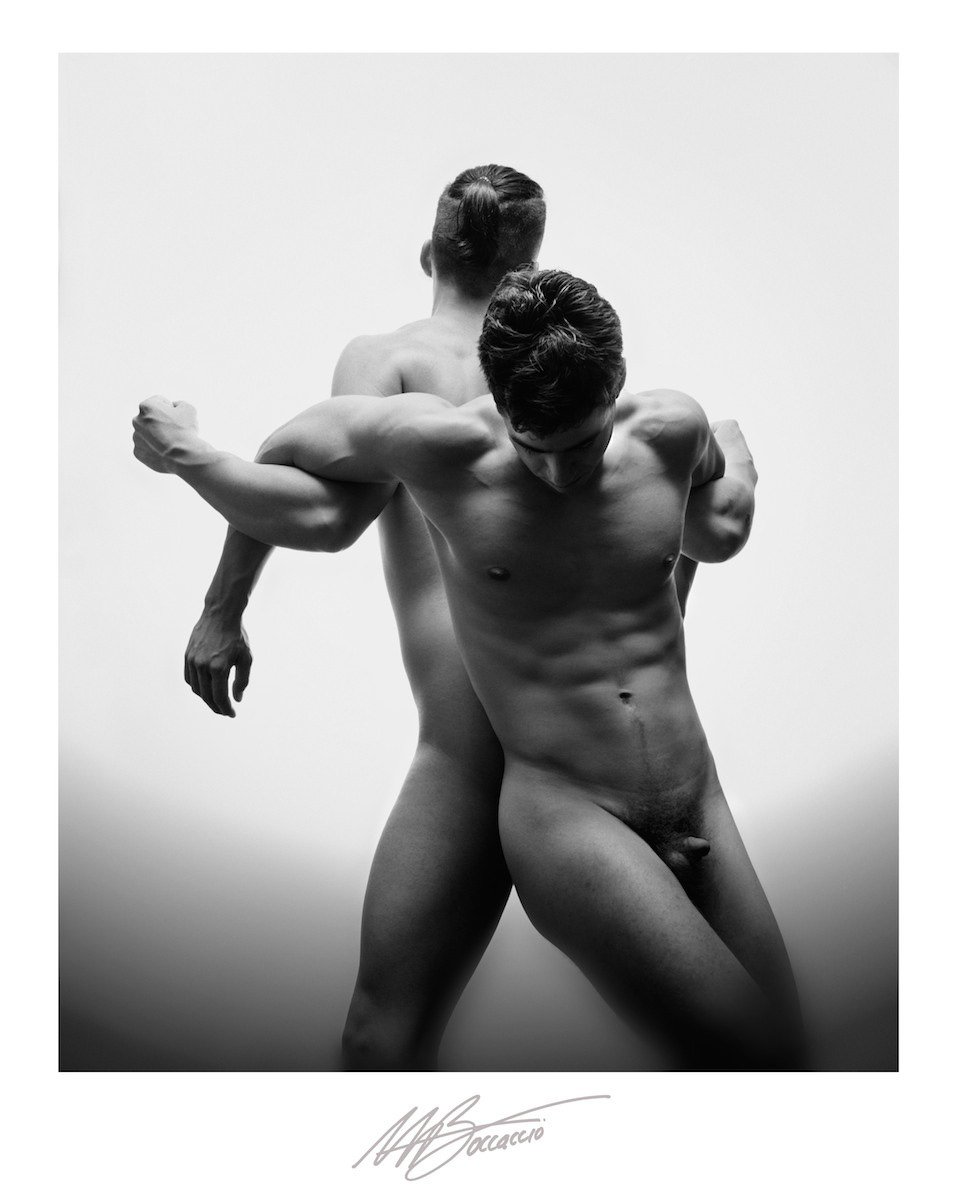 Beautiful naked male body