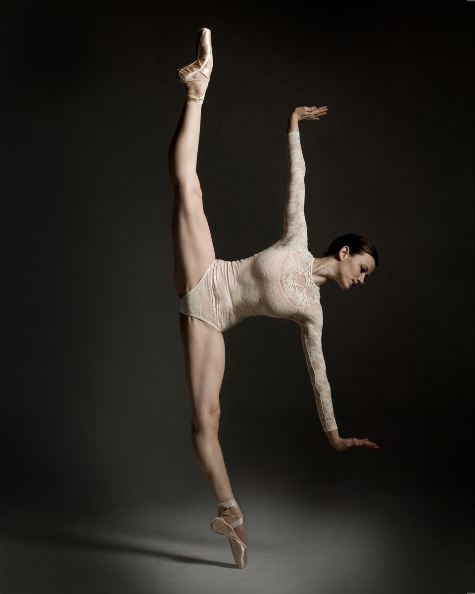 The flexibility of the ballerina