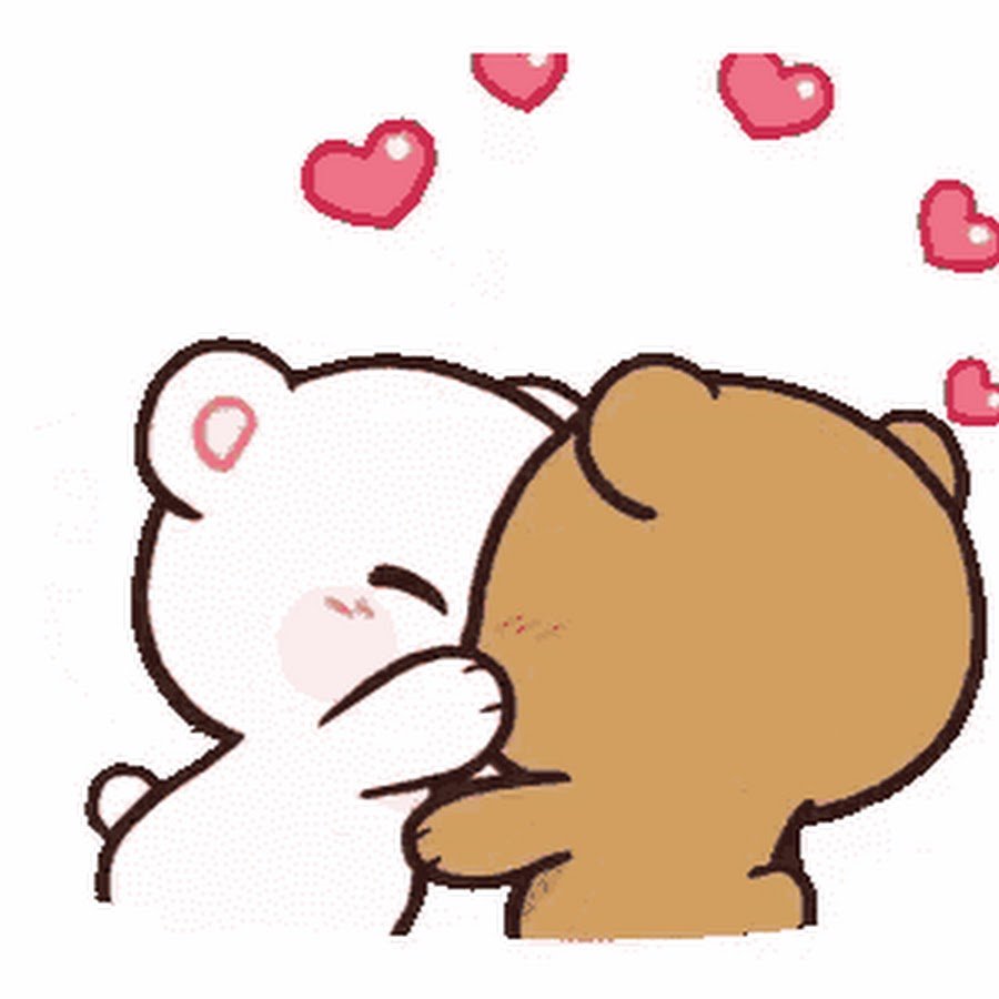 Bear kisses