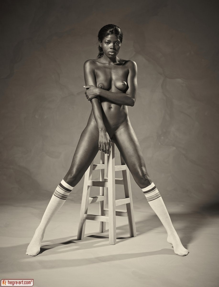 Naked black women retro