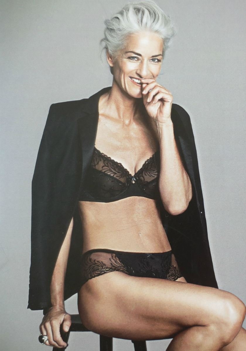 Slender women aged