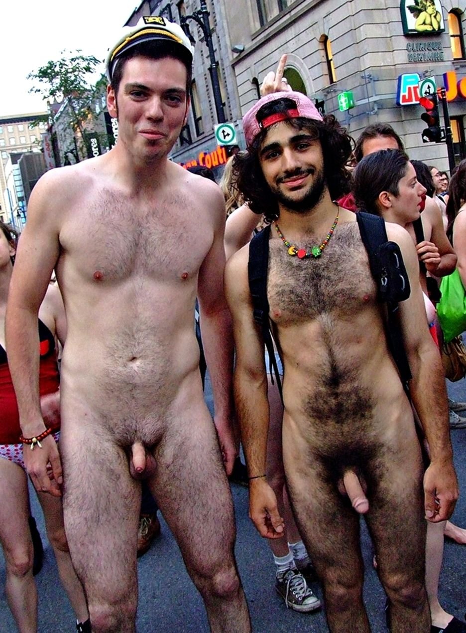 Israeli men press
