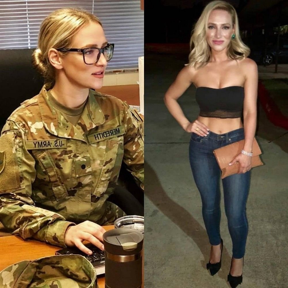 Military girls without clothes