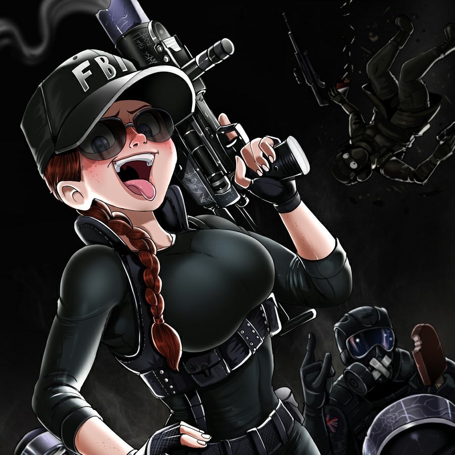 Girls in military uniform and without her