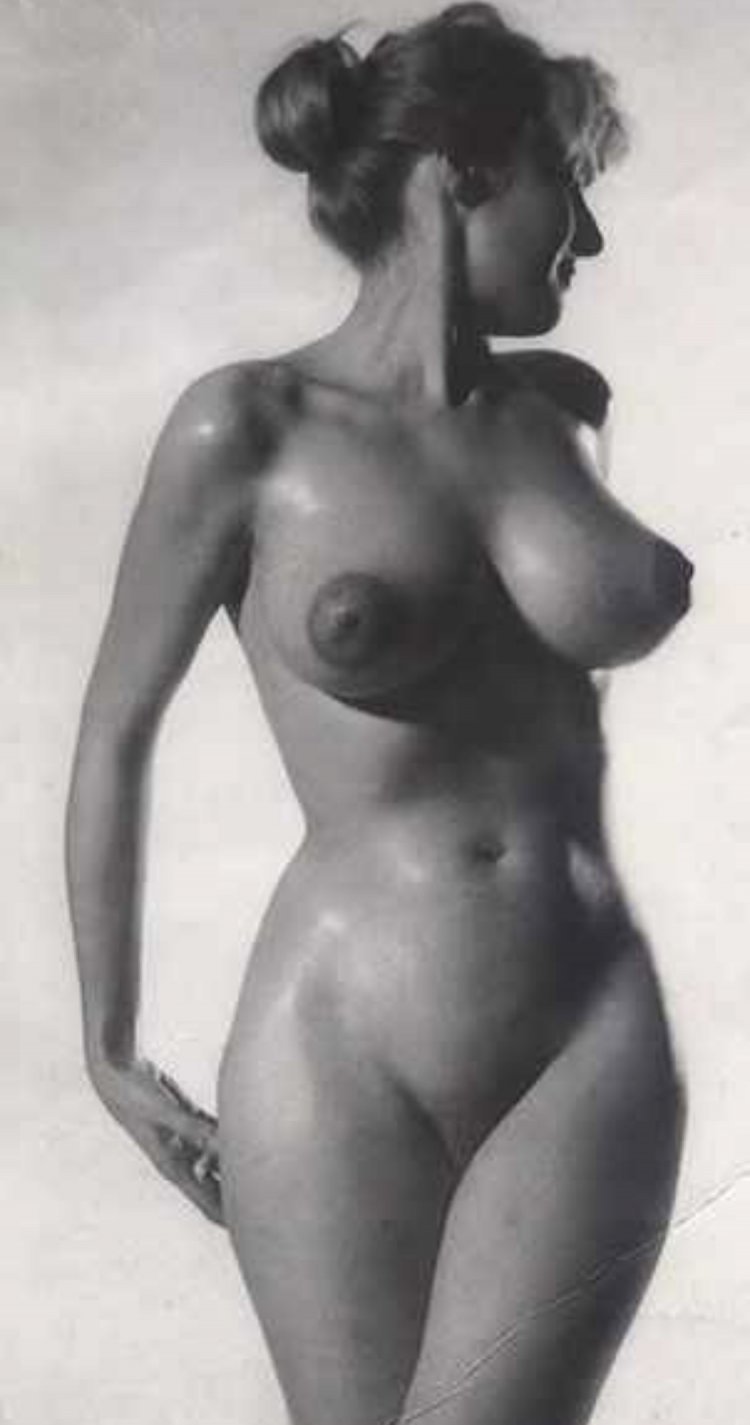 Naked women with chic breasts and figure