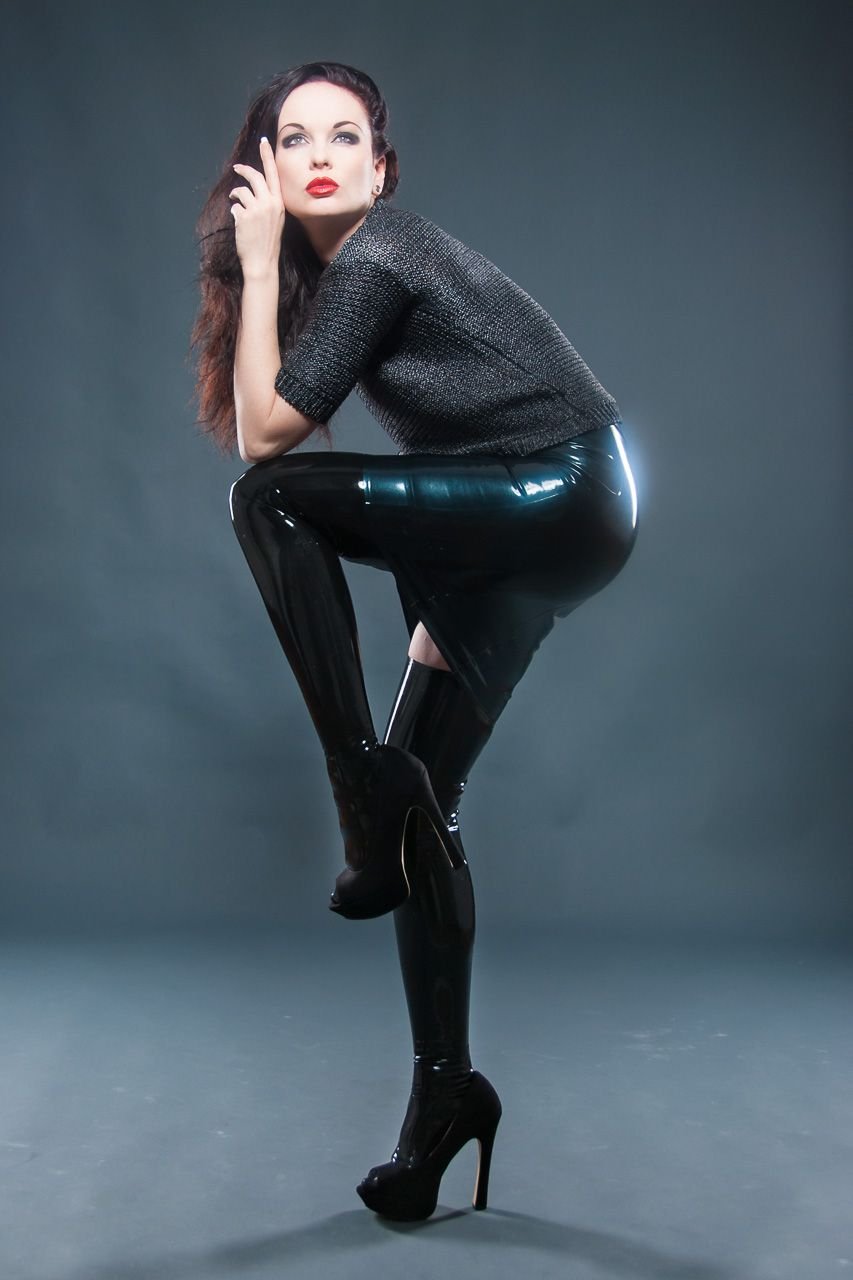 Chinese girls in latex