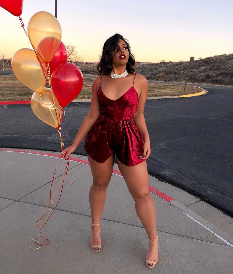 Alexus Danisha in a swimsuit