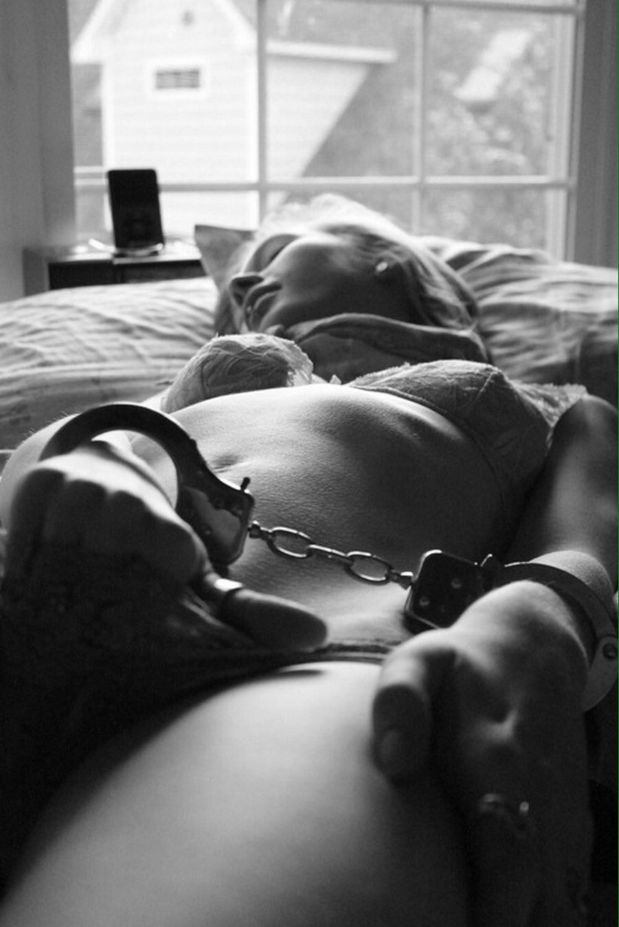 Beautiful fuck in handcuffs
