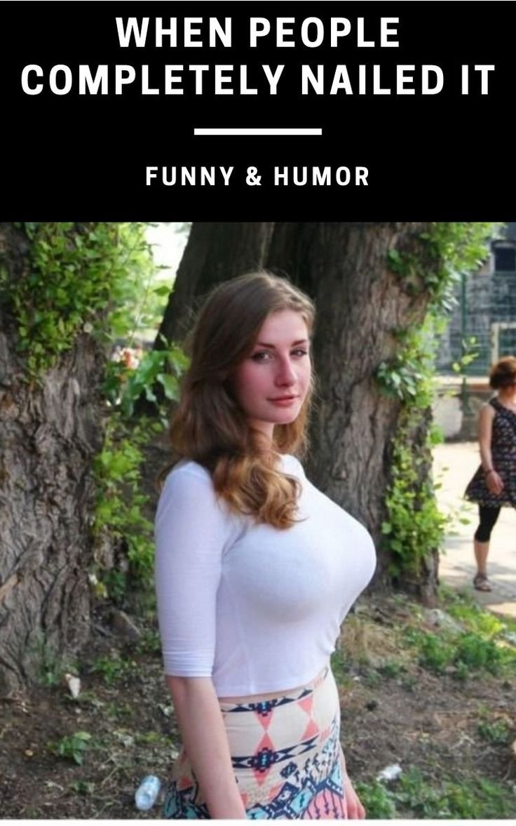 Girl in a tight -fitting T -shirt