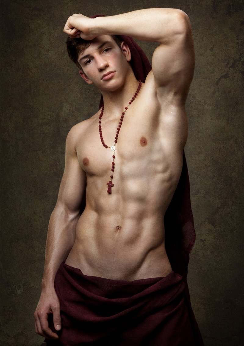 Young beautiful naked guys