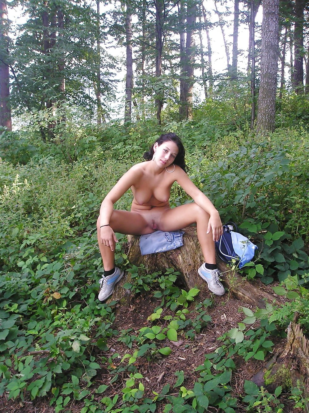 Amateur nude in nature
