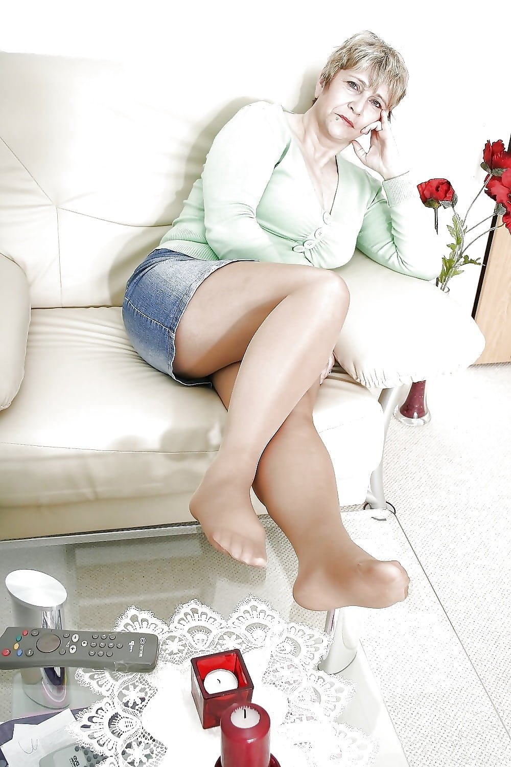 Legs of elderly women