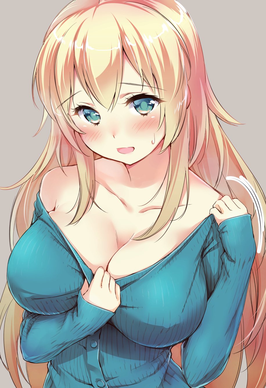 Girls with a beautiful neckline and chest