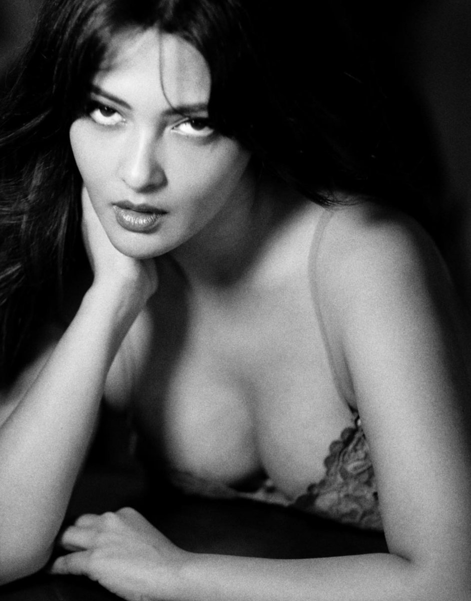 Riya in a swimsuit
