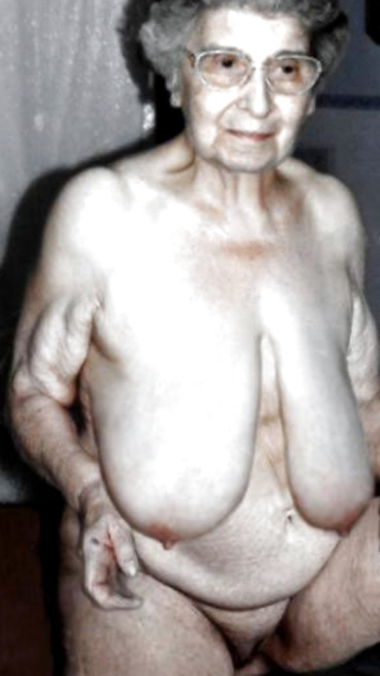Beautiful naked old women