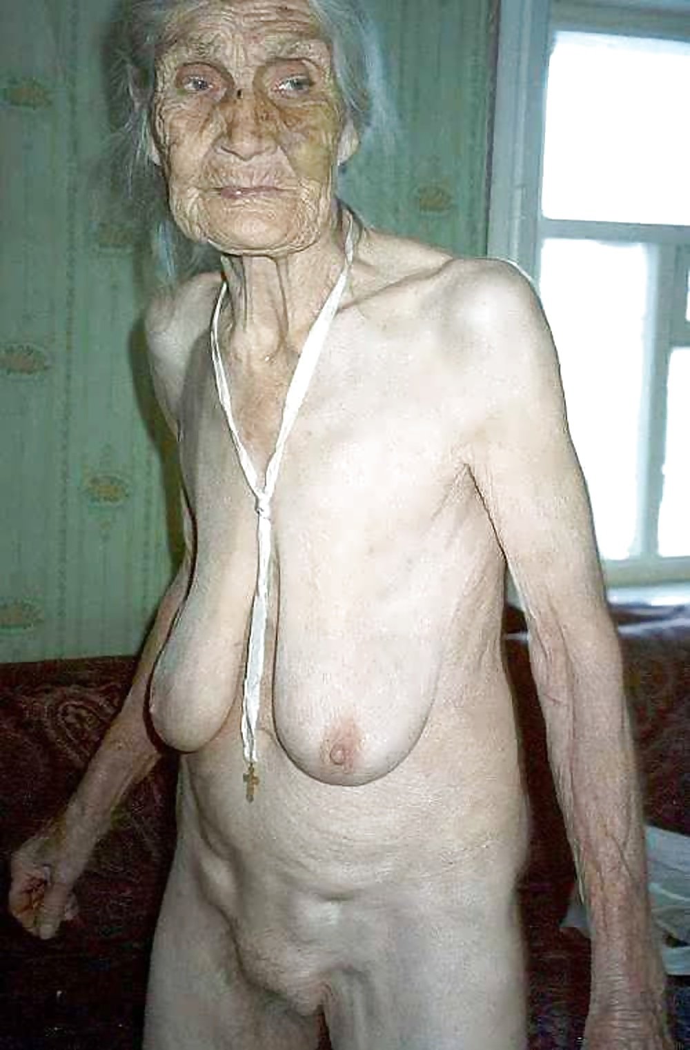 Ugly naked old women