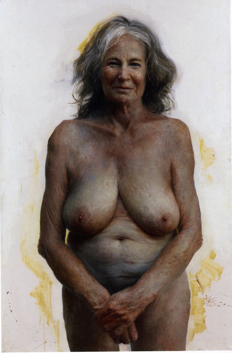 Beautiful naked old women