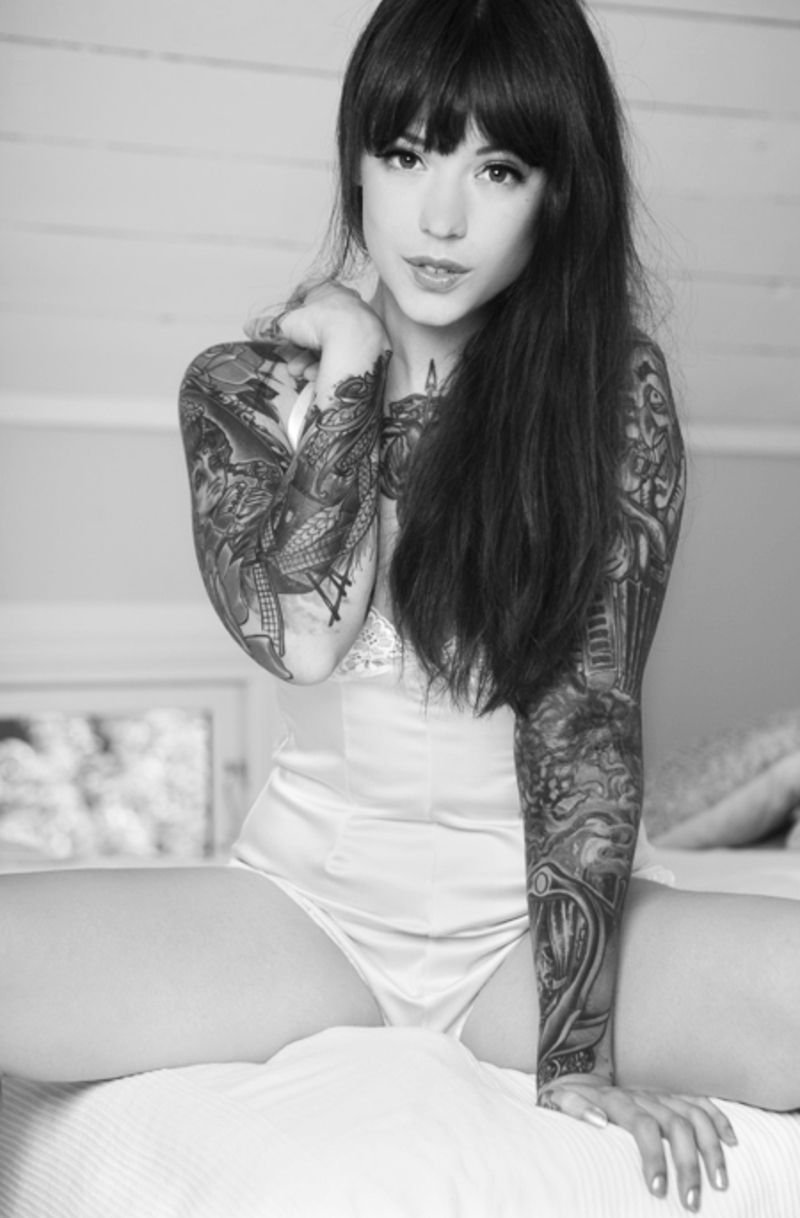 Lovely tattoo for girls