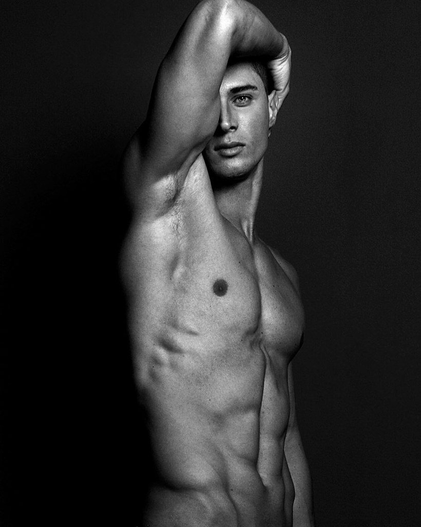 Fashion model Lamin Dmitry
