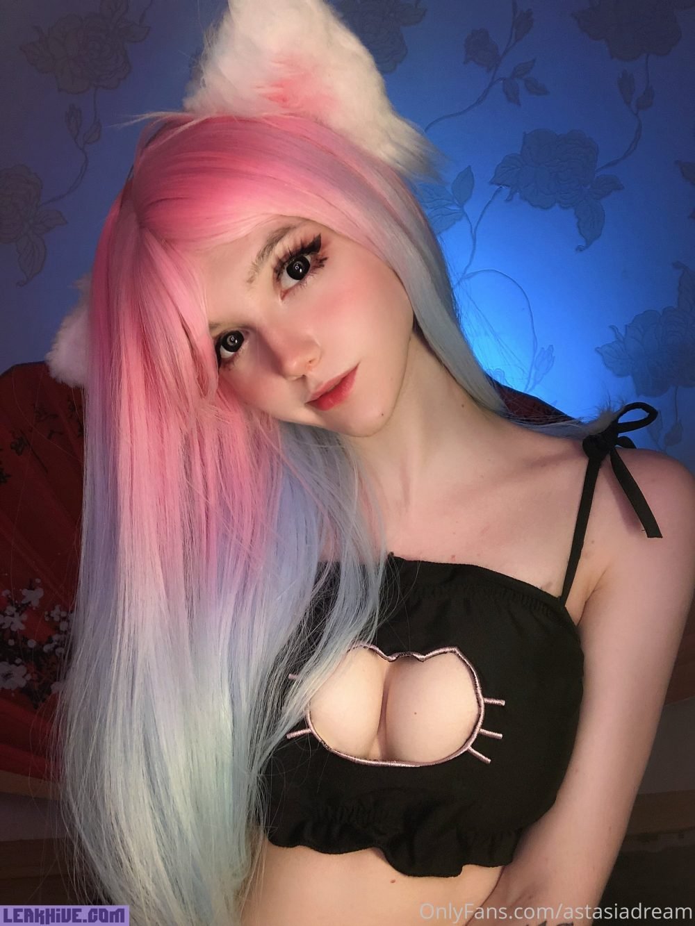 Blue aesthetics Tender girl