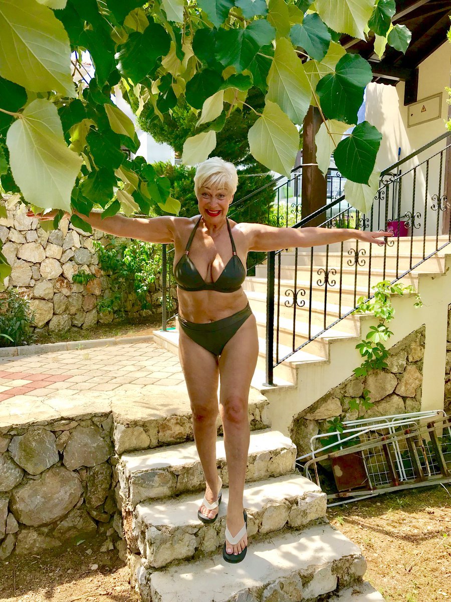 Skinny mature blondes