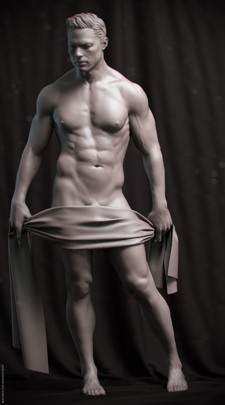References of naked men Kolya