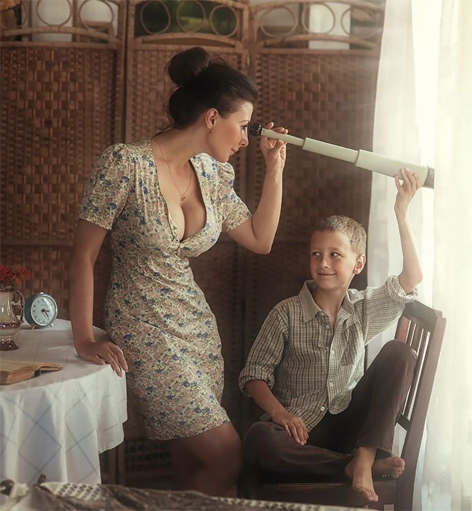 Photographer David Dubnitsky mom
