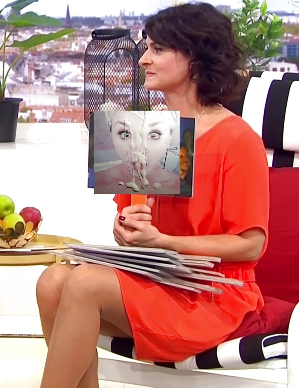 Marlene Lufen - SAT1 FFS 22.01.2020 - 1080i - Upskirt Pics