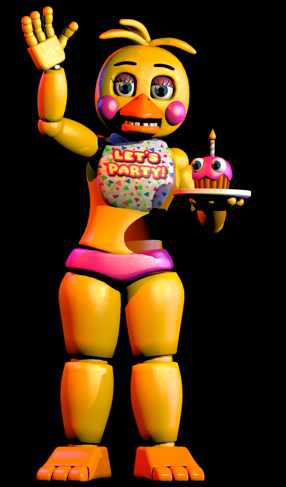 FNAF Security Breach Glamrock Chica
