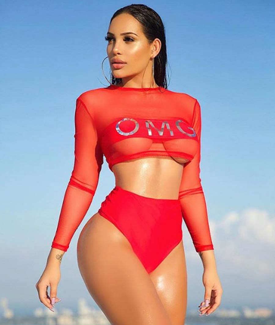 Andrea singer swimsuit