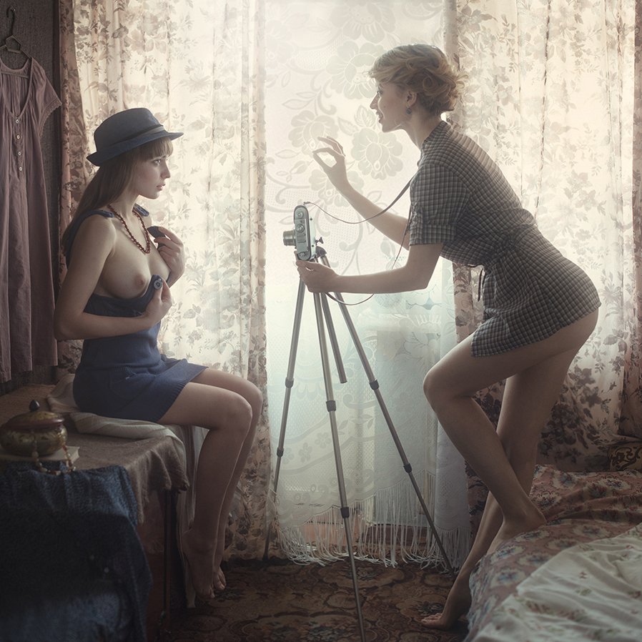 Photographers nude naked model